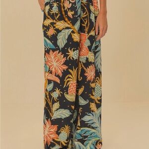 FARM Rio Multicolor Floral Straight Leg Pants